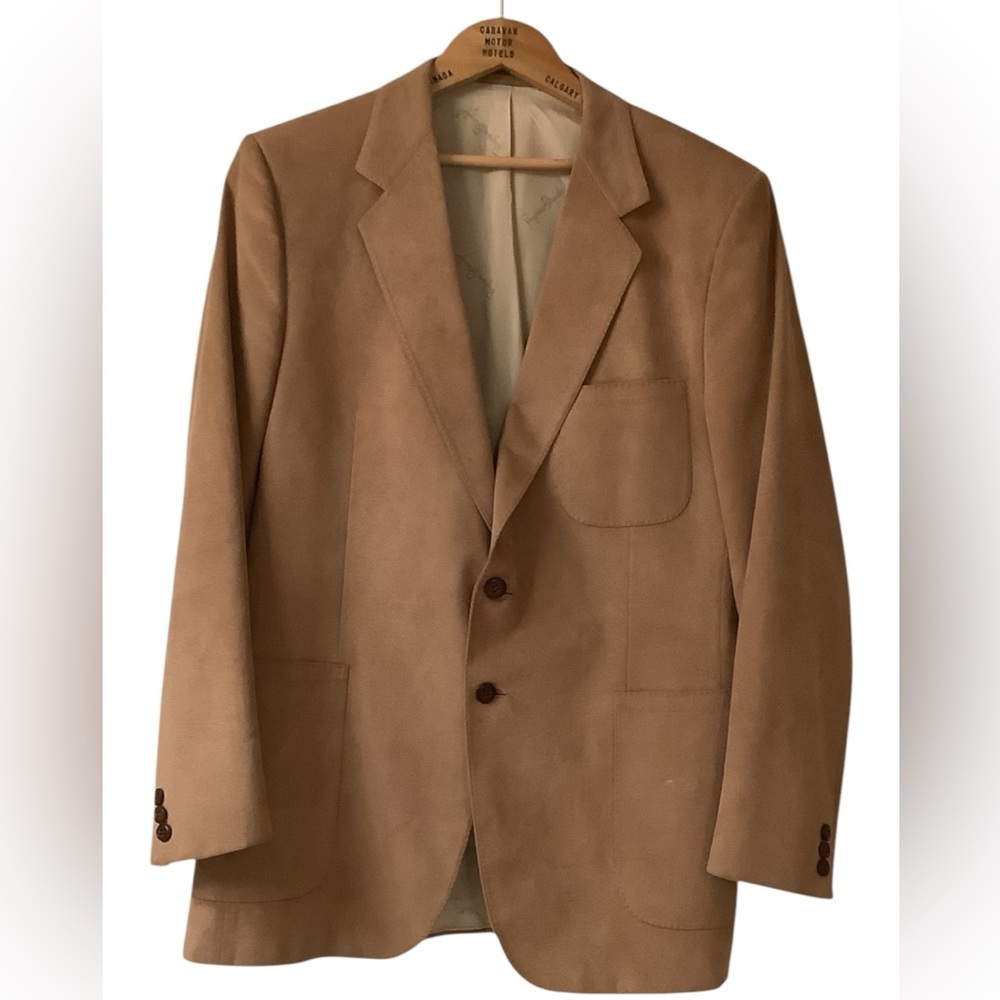 Henry Singer Vintage Supra Suede Blazer